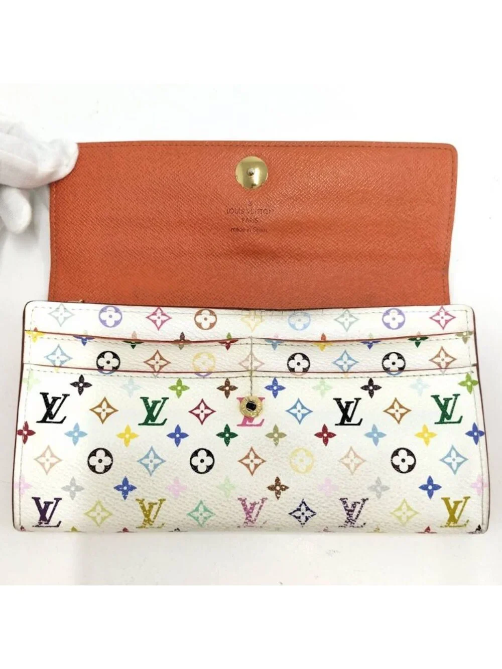 Louis Vuitton Portefeuille Sarah Wallet Monogram Multicolor